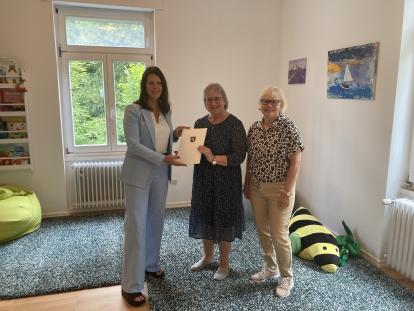 Übergabe Förderbescheid Gemeinde 2